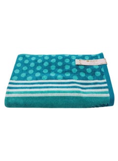 Duke DUKE IZMIR Yarn dyed bath towel - 70 Cm x 140 Cm, Soft Towel 520 GSM, 100% Cotton (TEAL).  - Image 1
