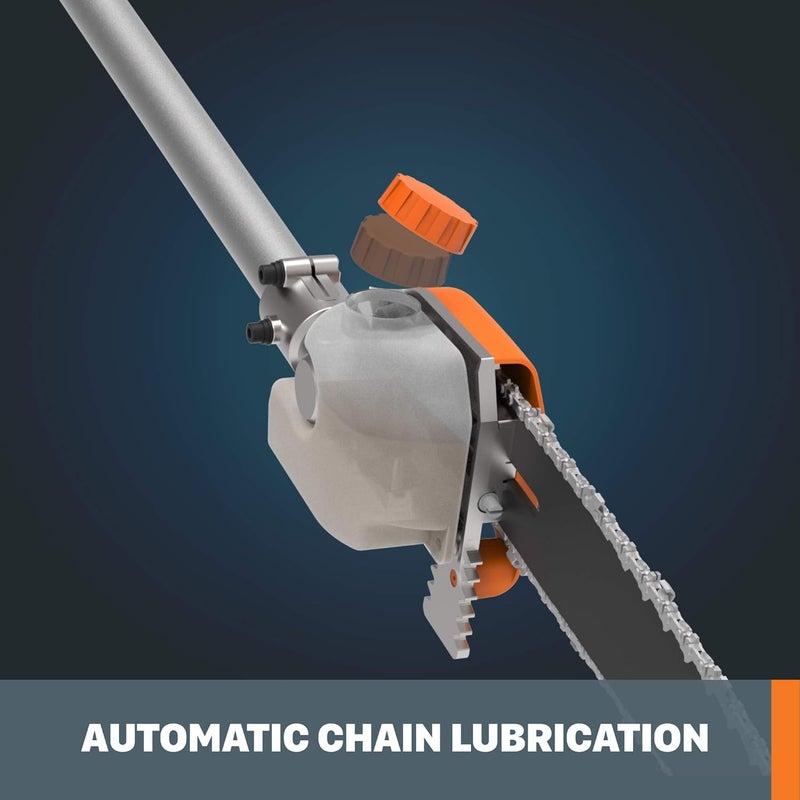 WORX WA0222 40V Nitro Driveshare Pole Saw Attachment - Image 4