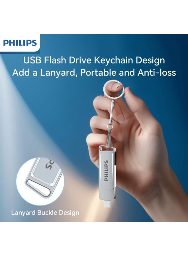 32GB Metal USB 3 2 Flash Drive 150MB s Read Speed Type C OTG For Android Phone iPad - Image 5