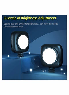 Y&D LED Mini Panel Light for Professional DSLR Cameras Adjustable on camera mount LCD Display Photo Video Lighting Smartphone GoPro YouTube TikTok Live Streaming Shooting Photography  - Image 3