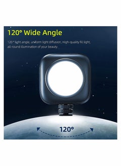 Y&D LED Mini Panel Light for Professional DSLR Cameras Adjustable on camera mount LCD Display Photo Video Lighting Smartphone GoPro YouTube TikTok Live Streaming Shooting Photography  - Image 2