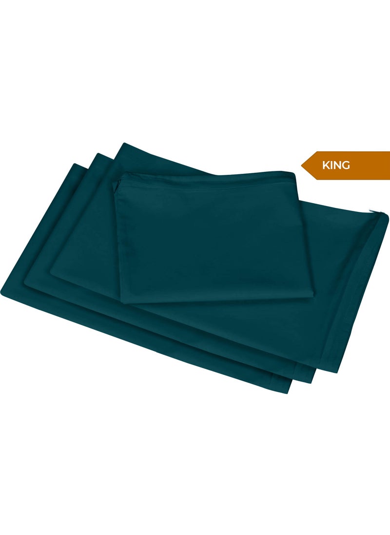 Utopia Bedding Utopia Bedding Waterproof Pillow Protectors Zippered (4 Pack  Teal) King Size  Bed Bug Proof Pillowcases  Pillow Encasement Covers 20 x 38 Inches  - Image 2