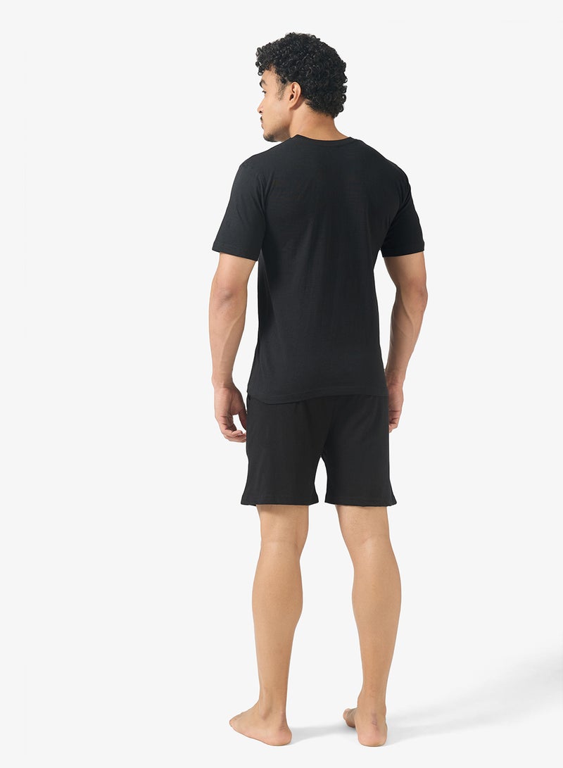 Robert Wood Nightwear T-Shirt & Shorts Set - Image 2