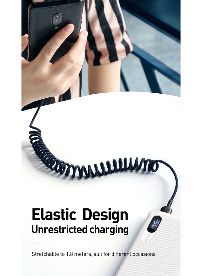 مكدودو Mcdodo كابل بيانات Lightning ملفوف 1.8 متر (مع إضاءة LED) - Image 5