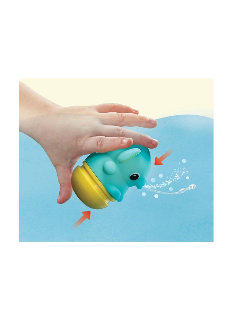 vtech VTech 6-in-1 Bath Set, Bathtub Toy with 10+ Accessories Including Stacking & Linking Boats, Shape Sorter, Colourful Balls, Bath Time Gift for Babies & Infants 0, 6, 12 months +  - Image 1