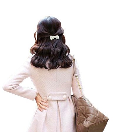 KINFENE Crystal Sparkling Bowknot Hair Pins Rhinestone Pearl Hair Clip Hairpin - Image 2
