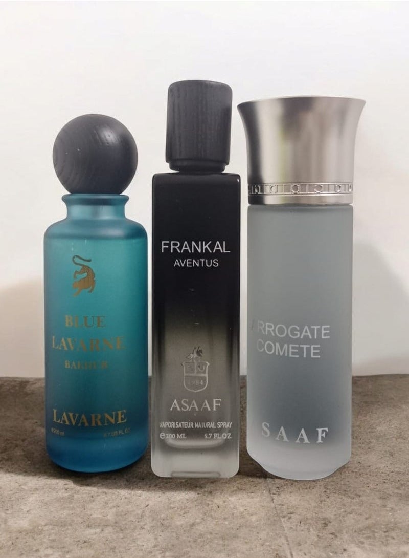 Laverne Asaaf Luxury Collection 200ml and Blue Laverne Bukhoor 200ml Eau de Parfum 