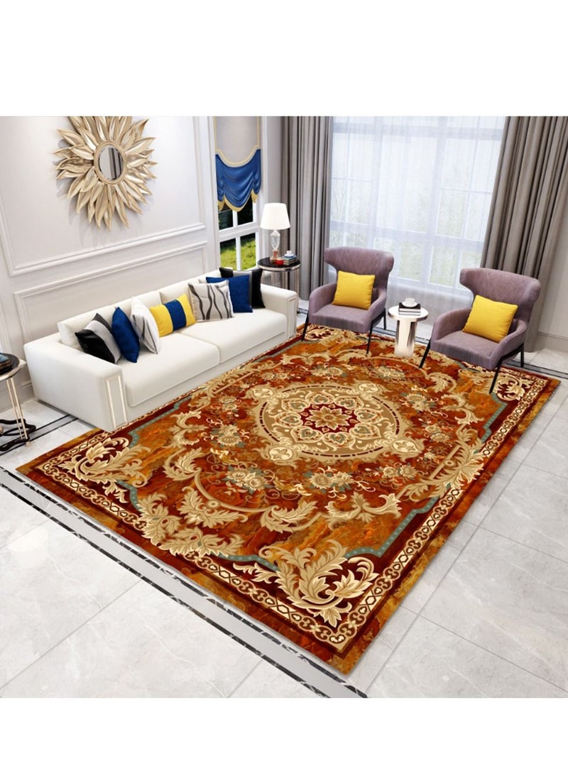 Sharpdo Area Rugs Modern Simple Short Pile Carpet Living Room Bedroom Rug Anti-slip Floor Carpet Home Decor 160 * 230CM  - Image 1