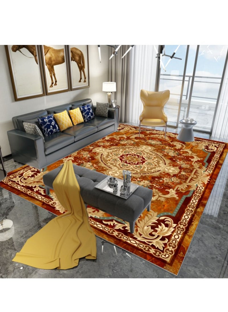 Sharpdo Area Rugs Modern Simple Short Pile Carpet Living Room Bedroom Rug Anti-slip Floor Carpet Home Decor 160 * 230CM  - Image 2