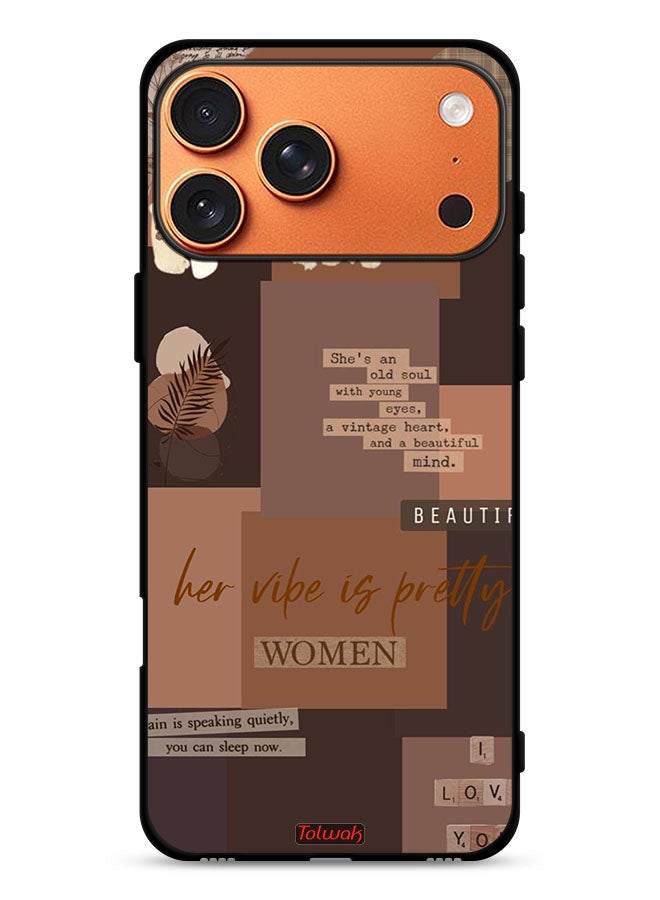 Tolwak Apple iPhone 17 Pro Max Protective Case Cover Adventurer Women - Image 1