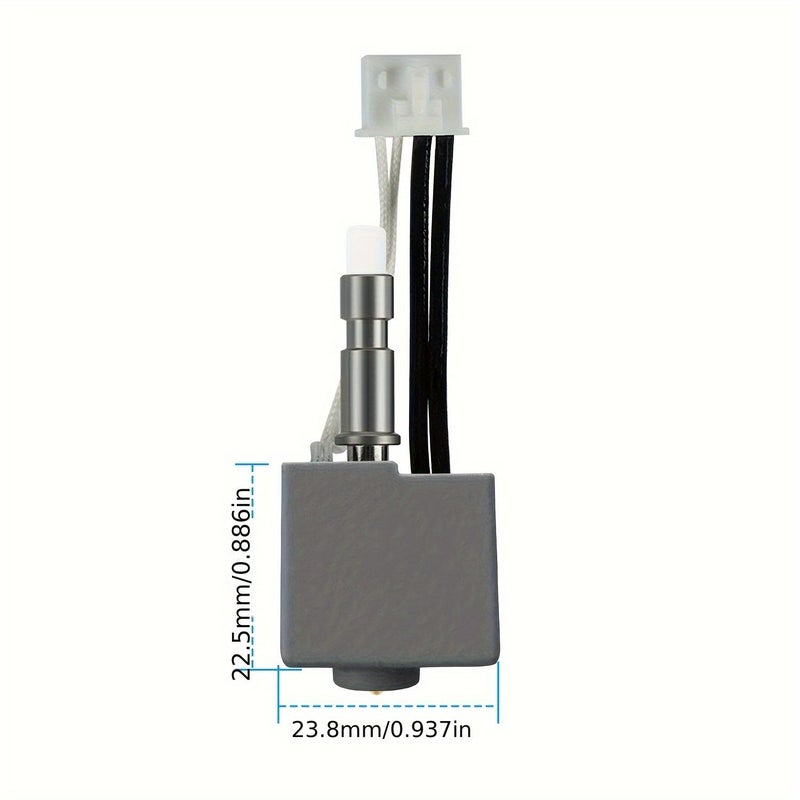 1 Pcs Hotend For 3D Printer 2 Pcs 0.6mm Brass Nozzles Replacement Parts - Image 2