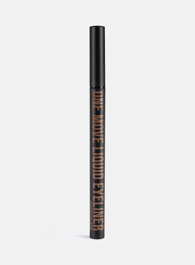 Inglot One Move Liquid Eyeliner, Chocolate 02 - Image 2