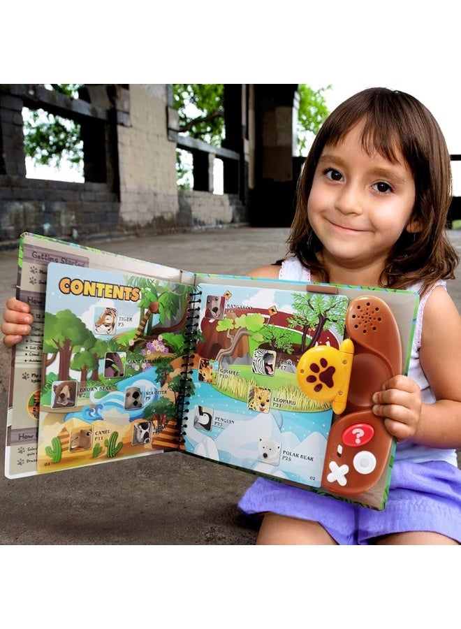 BEST LEARNING Book Reader Animal Kingdom - Educational Talking Sound Toy to Learn Animals with Quiz Games for Kids Ages 3 to 8 Years Old | Ideal 3-5 Boy or Girl Present for Birthdays - Image 1