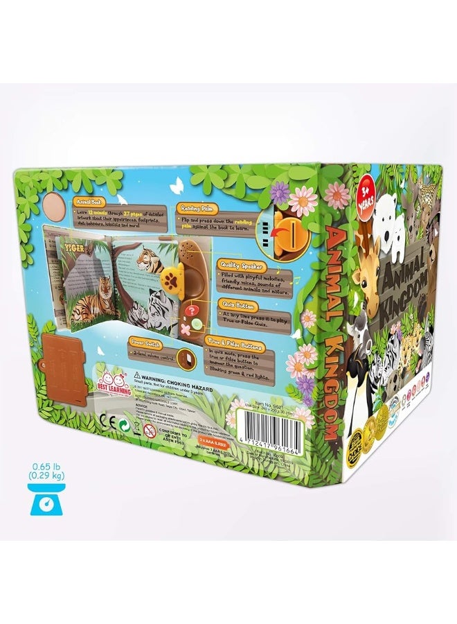BEST LEARNING Book Reader Animal Kingdom - Educational Talking Sound Toy to Learn Animals with Quiz Games for Kids Ages 3 to 8 Years Old | Ideal 3-5 Boy or Girl Present for Birthdays - Image 4