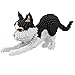 alltogetho Cow Cat Model Micro Mini Building Block Toys Sets Enjoy Layered BlackandWhite Patterns with The Dynamic Running Pose - Image 2
