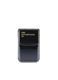 Deli Magnetic Paper Clip Dispenser Assorted Colours  - Image 2