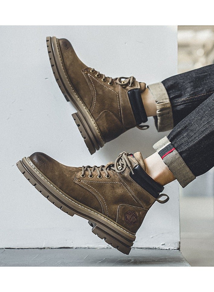Warrior Fashionable Retro Martin Boots - Image 5