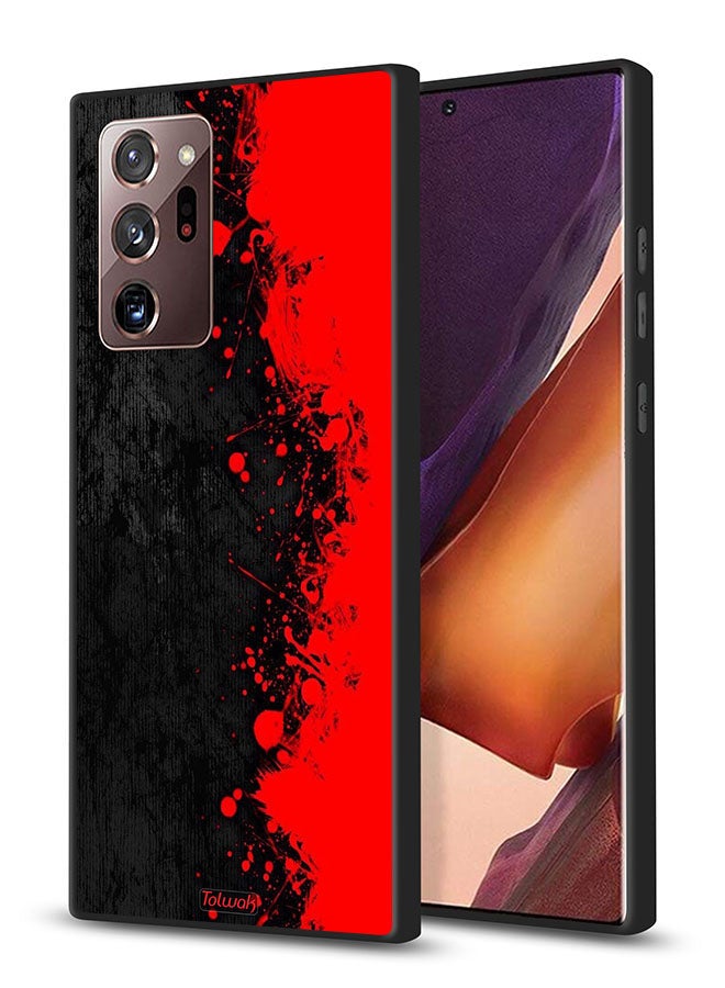 Tolwak Samsung Galaxy Note 20 Ultra 4G Protective Case Cover Paint Abstract Pattern - Image 1