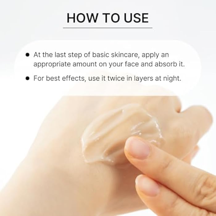 mito:ON Mito-on Cell Rejuvenation Anti-Aging Cream, 50g / 1.76 oz - 10% Niacinamide, Vitamin B3 and Antioxidants, EGF + Volufiline for Wrinkle Reduction, Elasticity Improvement, Moisturizer, Korean Skin Care - Image 5