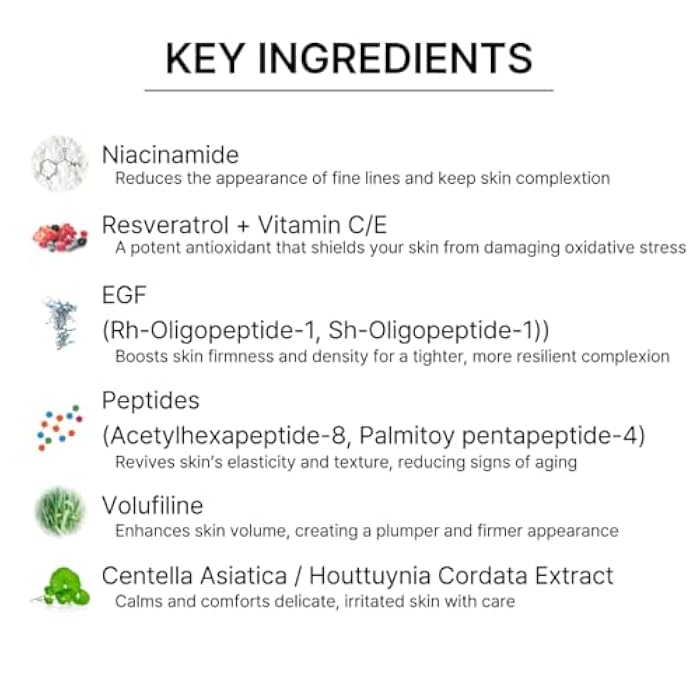 mito:ON Mito-on Cell Rejuvenation Anti-Aging Cream, 50g / 1.76 oz - 10% Niacinamide, Vitamin B3 and Antioxidants, EGF + Volufiline for Wrinkle Reduction, Elasticity Improvement, Moisturizer, Korean Skin Care - Image 3