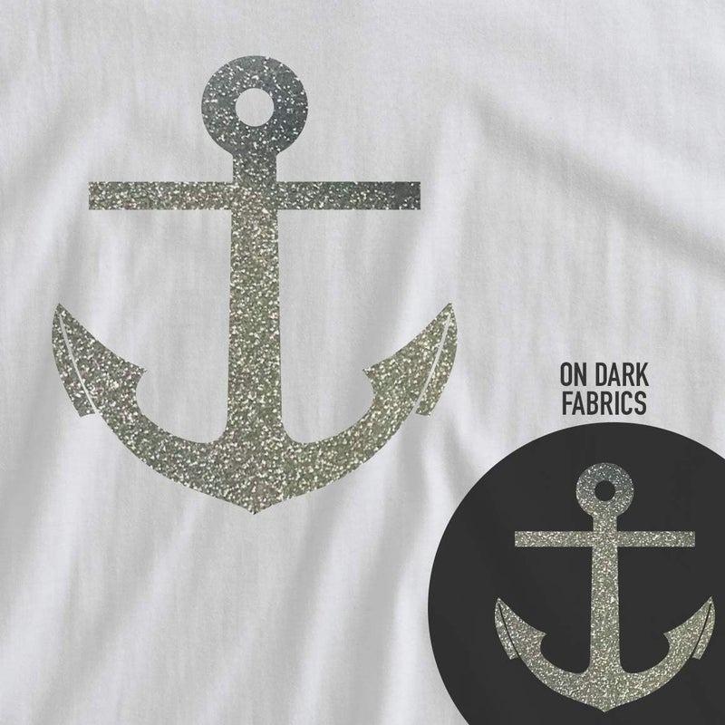 SISER سير جلتر HTV 118x10 قدم رول فينيل نقل حراري فضي - Image 5