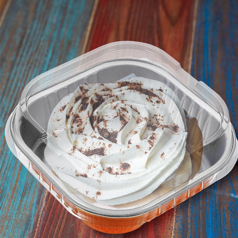 20 Pcs Aluminum Foils Food Containers Compact Food Boxes Camping Cake Containers - Image 3