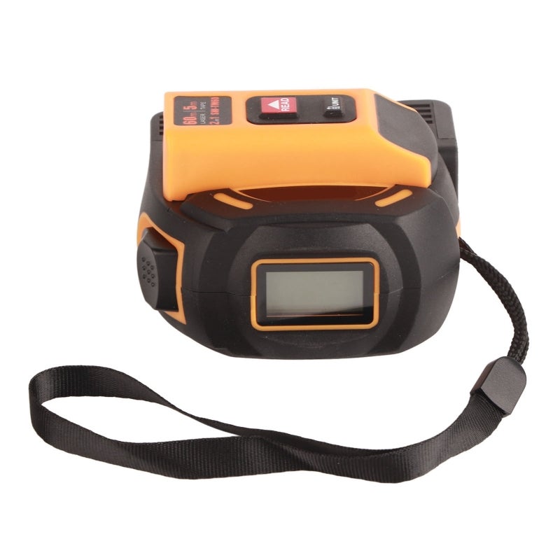 Laser Tape Measure High Accuracy ABS Housing Manganese Steel Digital Laser Measuring Tool for Construction 60m - Image 4