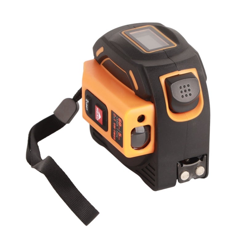 Laser Tape Measure High Accuracy ABS Housing Manganese Steel Digital Laser Measuring Tool for Construction 60m - Image 3