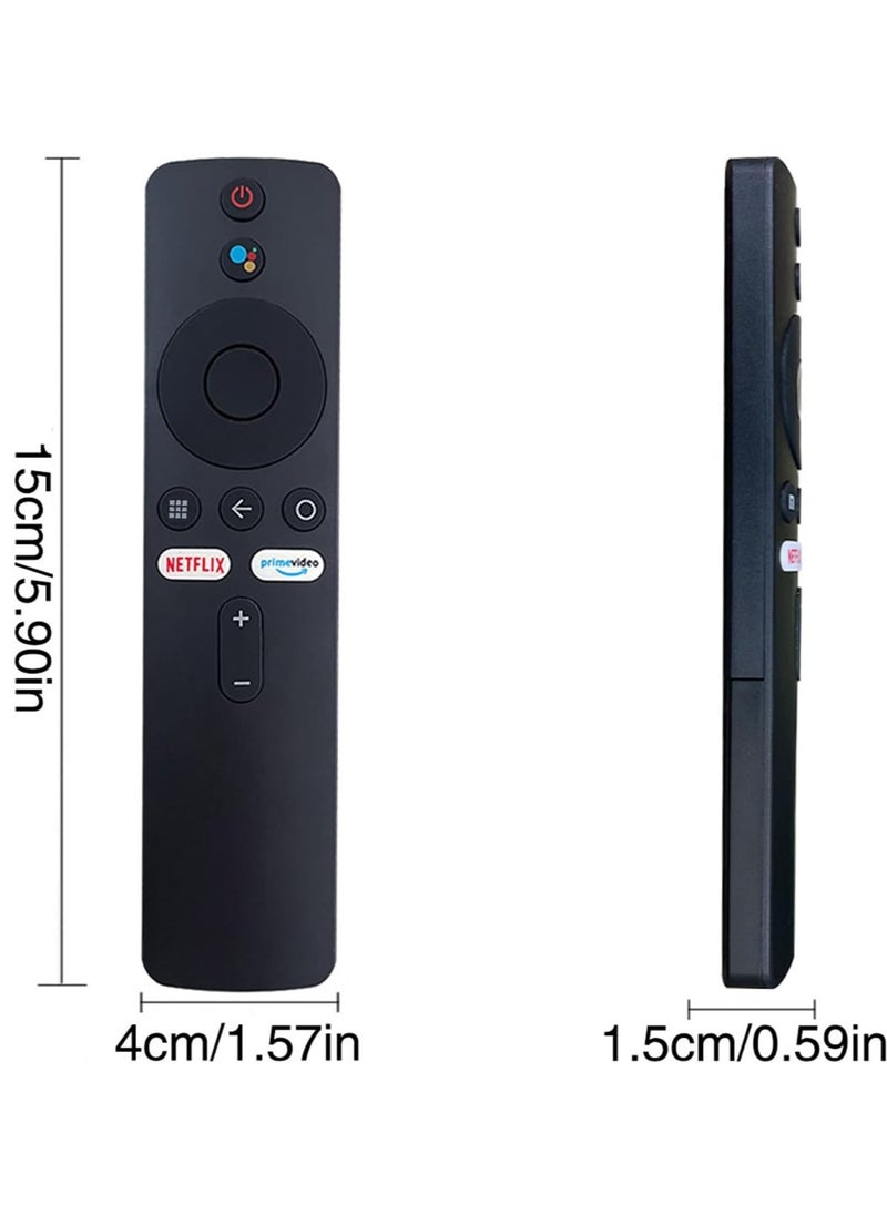 ELTRAZONE - Bluetooth Voice Remote Control Replacement for Xiaomi Mi Box S, Mi Box 4X, Mi Box 4S 4K, Mi TV Stick – XMRM-00A Model Compatible with Android TV, Smart Assistant Voice Search, Wireless Pairing, Lightweight Design, Quick Navigation - Image 1