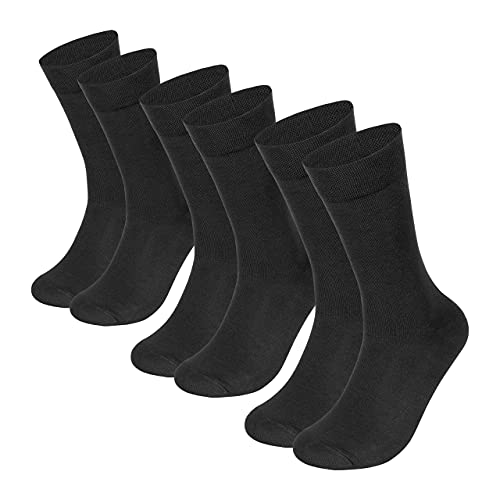 Supersox Calf Length Formal Office Socks for Man | Combed Cotton | Breathable, Moisture Absorbent & Anti-Odor | Pack of 3 - Image 1