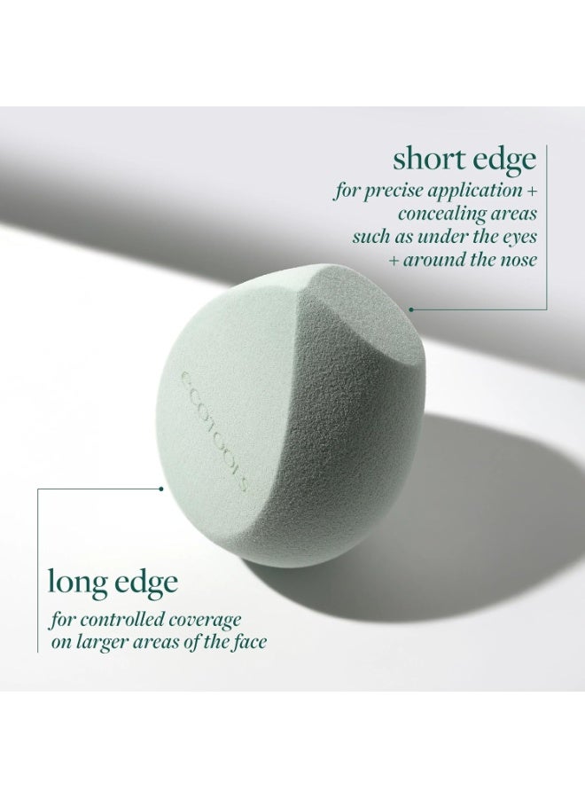 EcoTools Blurring Blender Makeup Sponge, Makeup Blending Sponge For Blurred Skin, For Liquid & Cream Foundation, Cloud Coverage Memory Foam, Eco Friendly, Latex Free, Cruelty-Free & Vegan 1 Count - Image 4