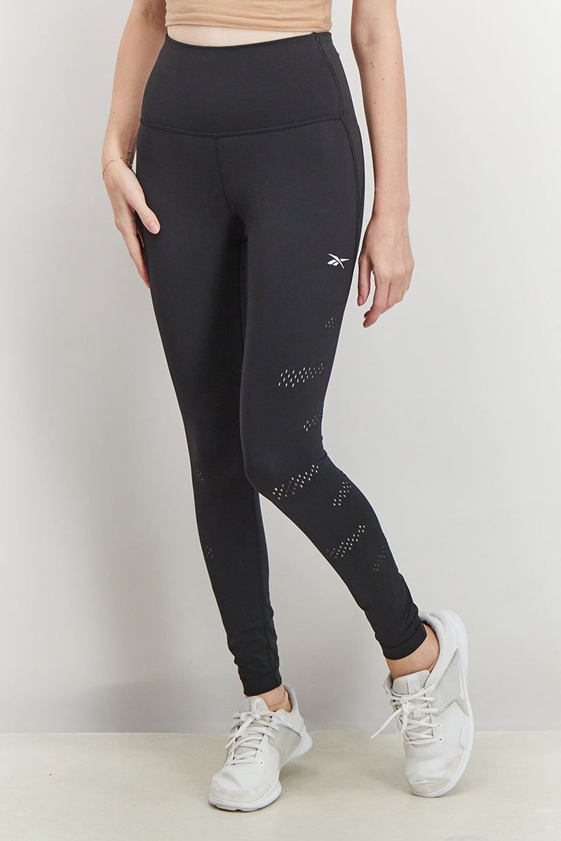 Reebok Women Sportswear Fit Training Leggings, Black - Image 1
