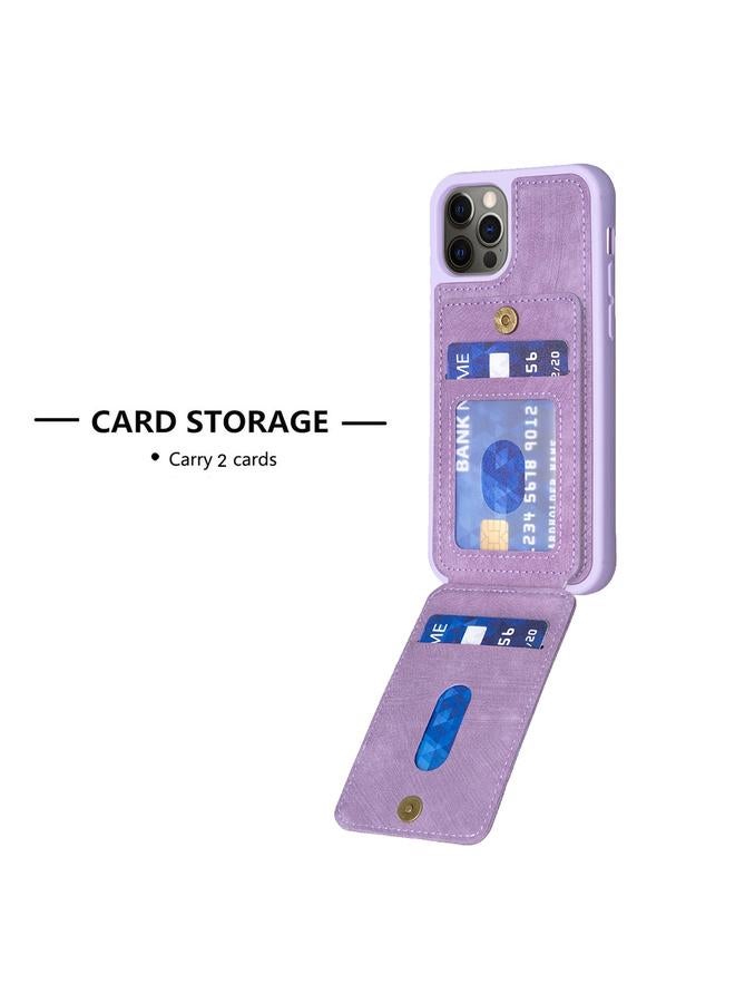 S-TOP Case For iPhone 11 Pro BF28 Frosted Card Bag Phone Case with Holder - Image 4