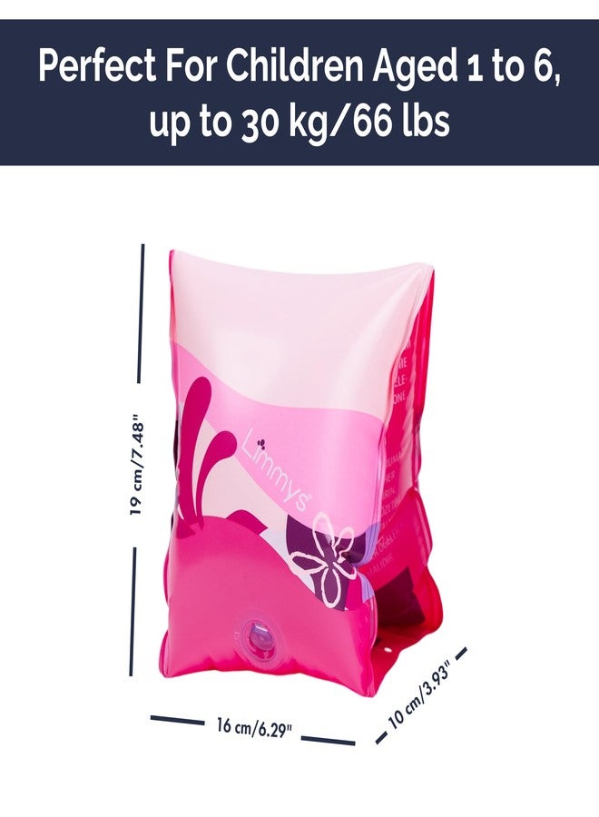 Limmys Premium Kids Floaties - Safe & Comfortable Arm Floaties for Toddlers and Children Ages 1 to 6 - Soft Water Wings and Durable Swim Floaties for Boys & Girls - Image 5