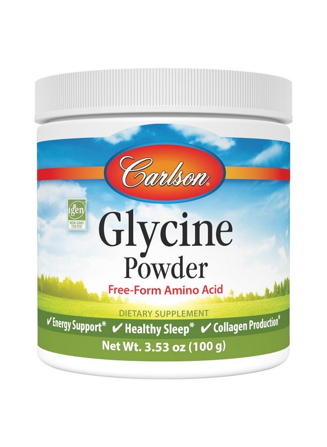 Carlson مسحوق الجلايسين من كارلسون لابز، 100 جرام - Image 1