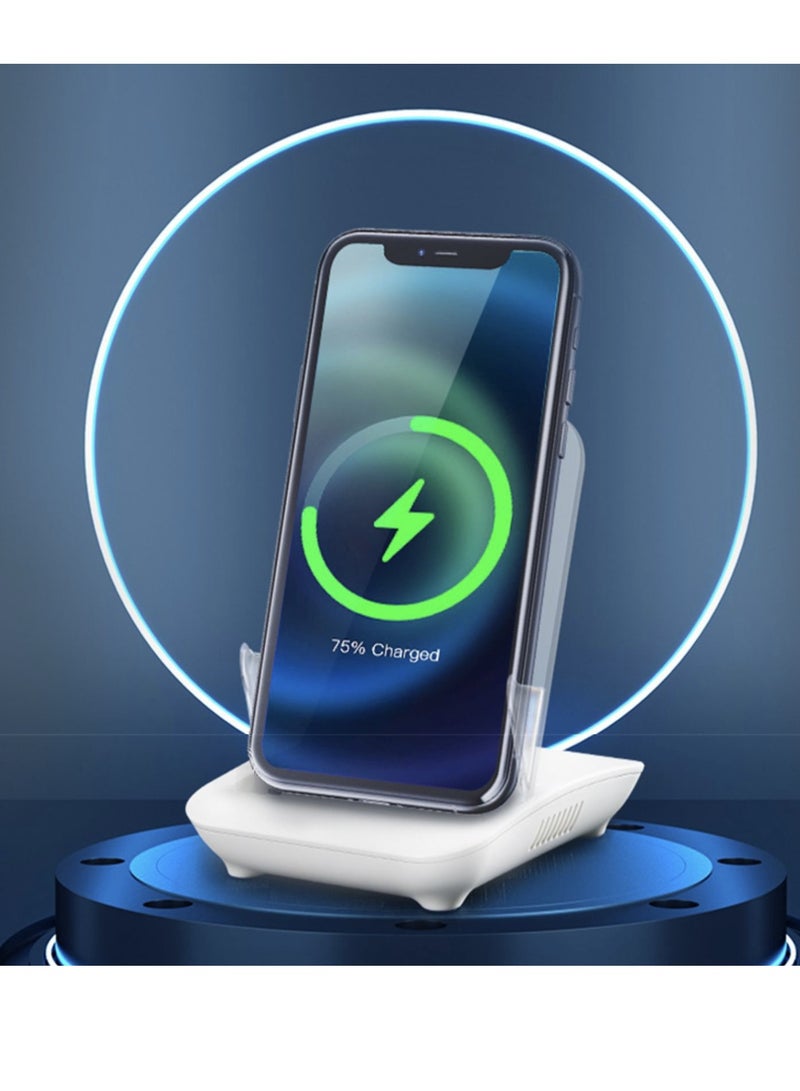 عام Wireless Mobile Phone Charger Magnetic Charging Stand Suitable For  Huawei Android Xiaomi SAMSUNG Universal - Image 5