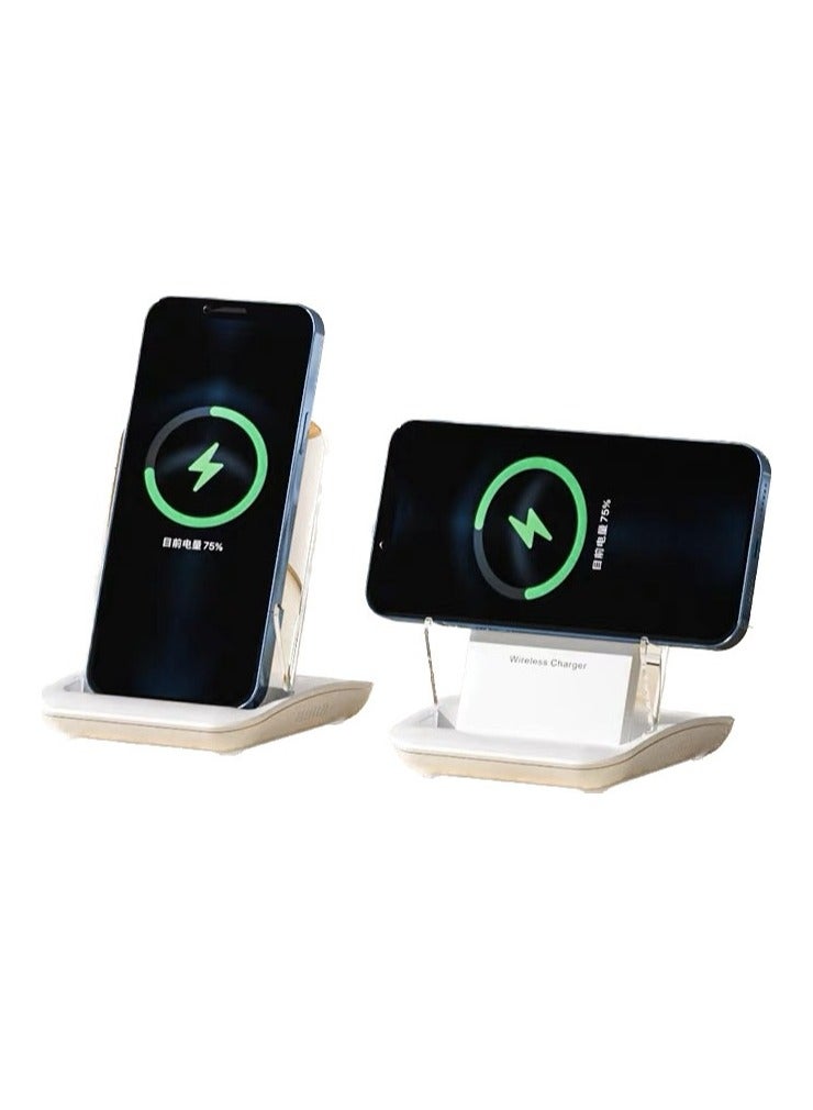 عام Wireless Mobile Phone Charger Magnetic Charging Stand Suitable For  Huawei Android Xiaomi SAMSUNG Universal - Image 2