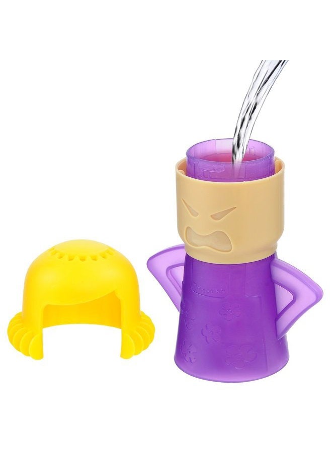 OIF Angry Mama Microwave Cleaner Angry Mom Microwave Oven Steam Cleaner Easily Cleans the Crud In Minutes. Steam Cleans With Vinegar and Water for Home or Office Kitchens-Purple - Image 3