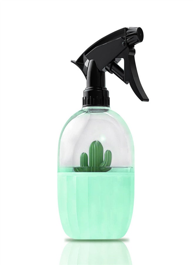 KASTWAVE Water Spray Bottle, 500ml Plastic Fine Mist Spray Bottle Decorative for Indoor Plants Mister Spray Bottle with Adjustable Nozzle, Horticultural Watering Sprayer for Gardening - Image 1