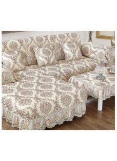 KUYING European Style Sofa Slipcover With Cushion Cover 