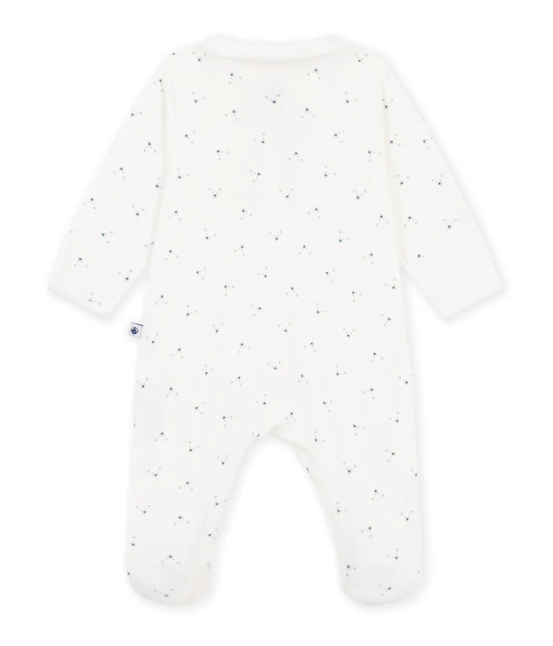 بيتي باتو Babies' Flower Printed Cotton Pyjama Suit