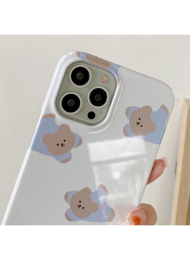 S-TOP Case For iPhone 14 Plus Painted Pattern PC Phone Case - Image 4