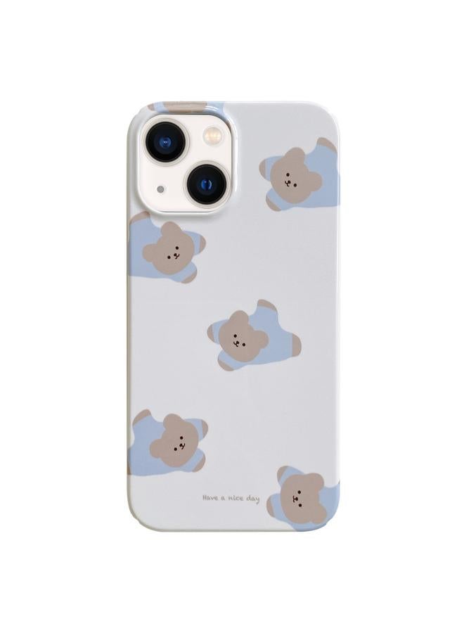 S-TOP Case For iPhone 14 Plus Painted Pattern PC Phone Case - Image 1
