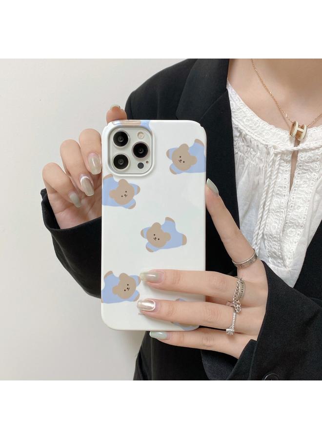 S-TOP Case For iPhone 14 Plus Painted Pattern PC Phone Case - Image 3