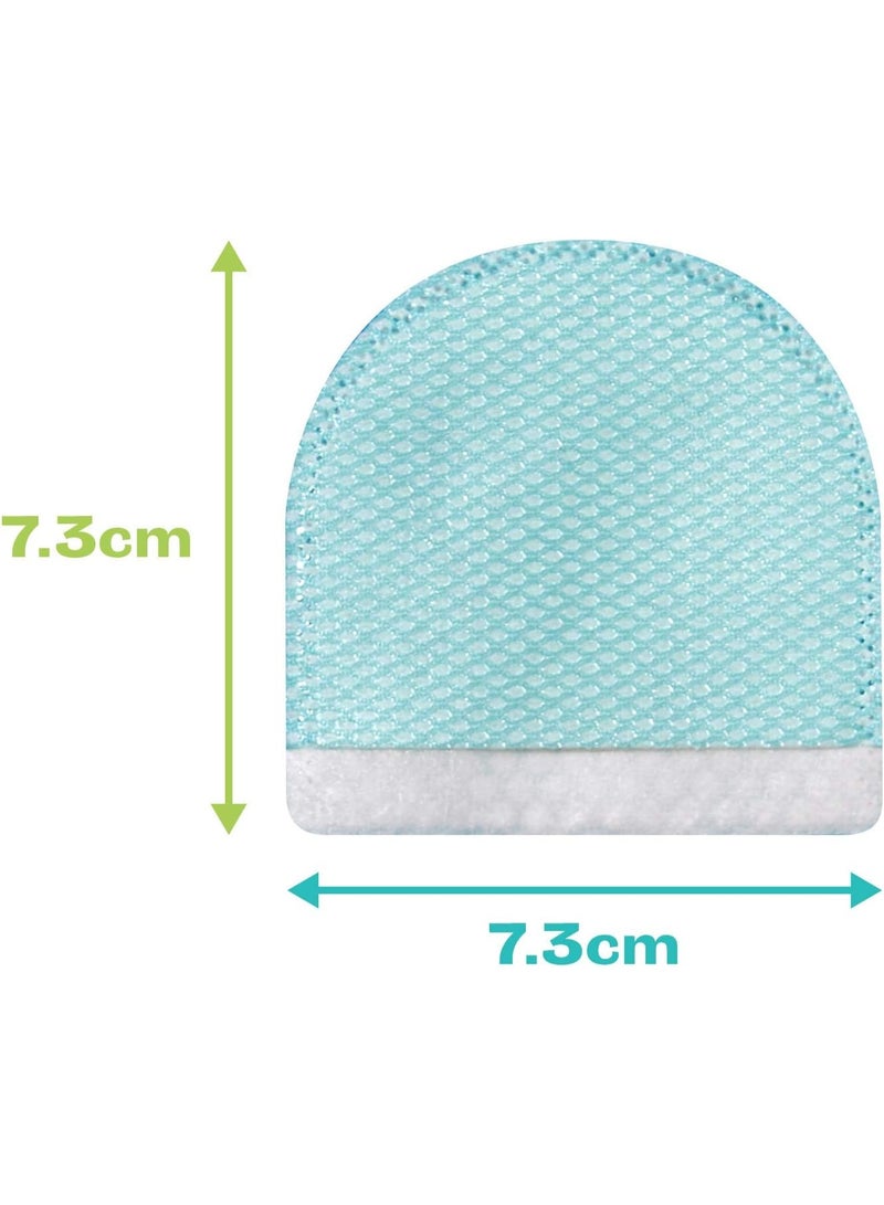 mylee 2 in 1 Exfoliating and Cleansing Pads Ideal for Travelling Make Up Pads Vegan and Cruelty Free  25 pads In Jar - Image 4