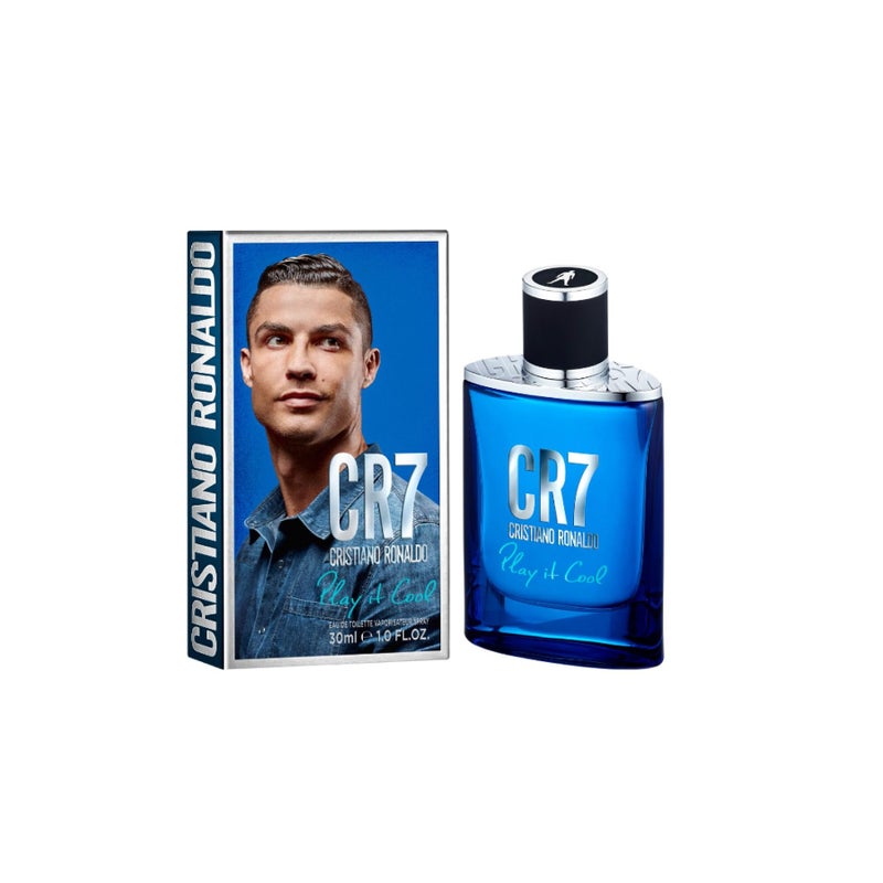 Cristiano Ronaldo CR7 Play It Cool - Blends Bright Citruses And Aromatic Fougere Notes - Fresh, Invigorating And Sensual - Light Enough For Everyday Wear - Masculine Fragrance - 1 Oz EDT Spray - Image 3