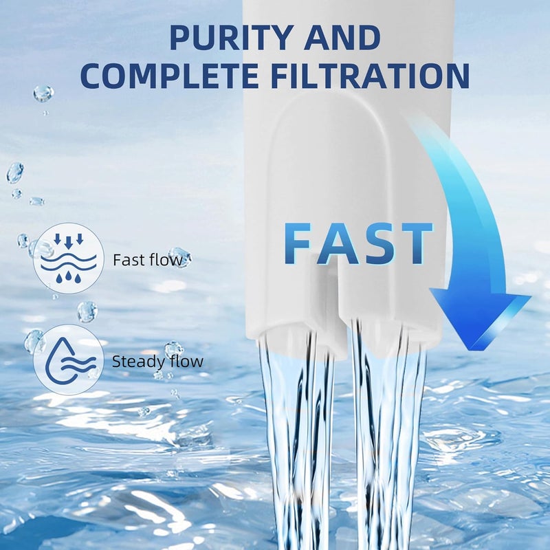 APPLIANCEMATES Water Filter Replacement for Brita Pitchers and Dispensers, Brita OB03, Beita Brittany Filter, 4 Packs Water Filters by - Image 4