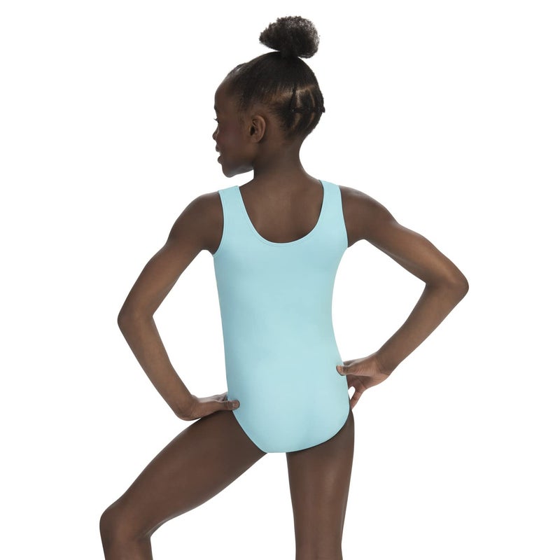 GK Stars Gymnastics & Dance Leotard for Girls and Toddlers - Activewear One Piece Outfit in Fun Colorful Prints (Child Large, Polka Dot Party) - Image 4