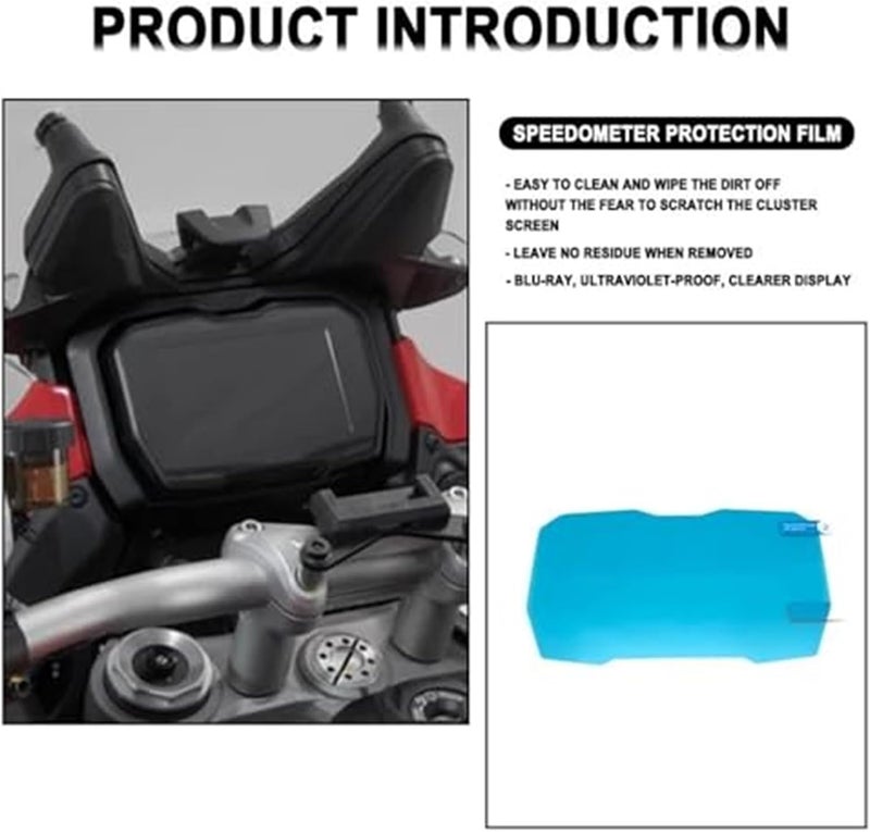 QASULER Screen Protector for Panigale V4 & Street Fighter V4 - Image 5