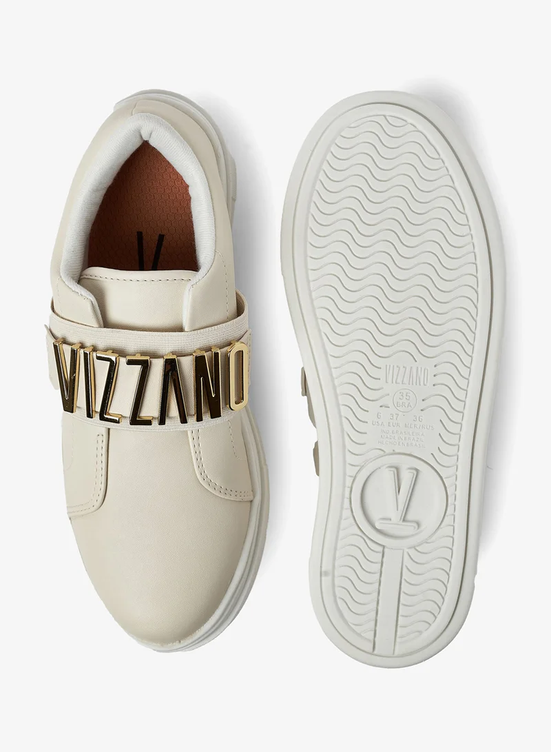 VIZZANO  Laura Logo Detailed  Low-Top Sneakers for Women | Best Price UAE